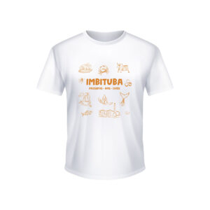 <small>Camiseta Imbé</small><br> Imbituba | Preserve - Ame - Cuide (Branca)