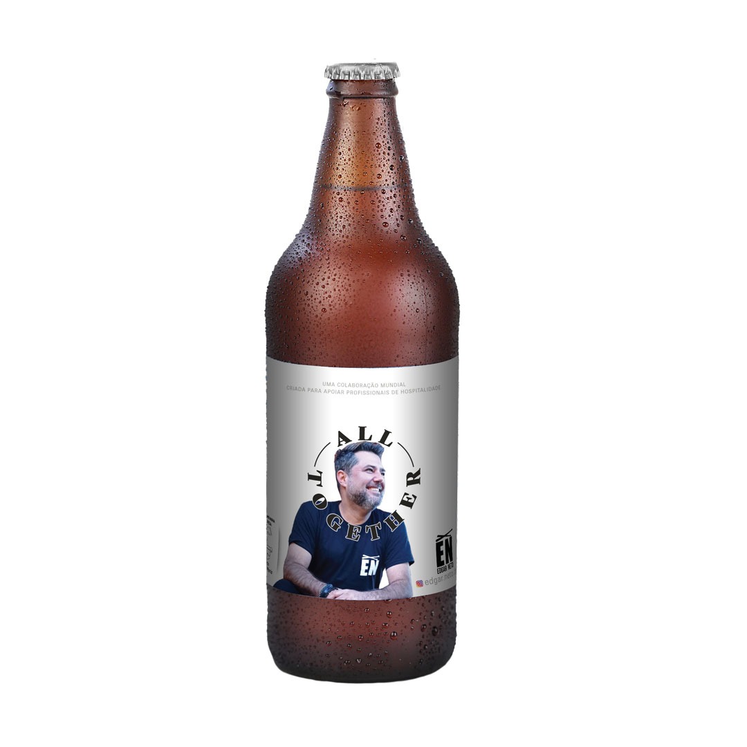 <small>Cerveja Imbé - 600ml</small><br> All Together Beer - Rótulo Edgar Neto<small></small>