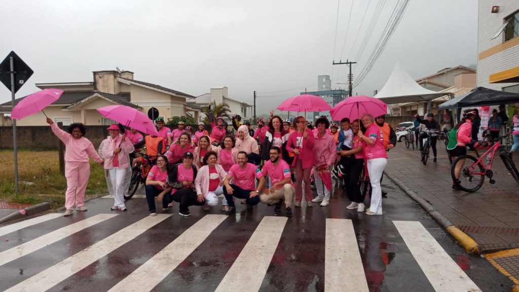 Pedal com ritmo de passeio.